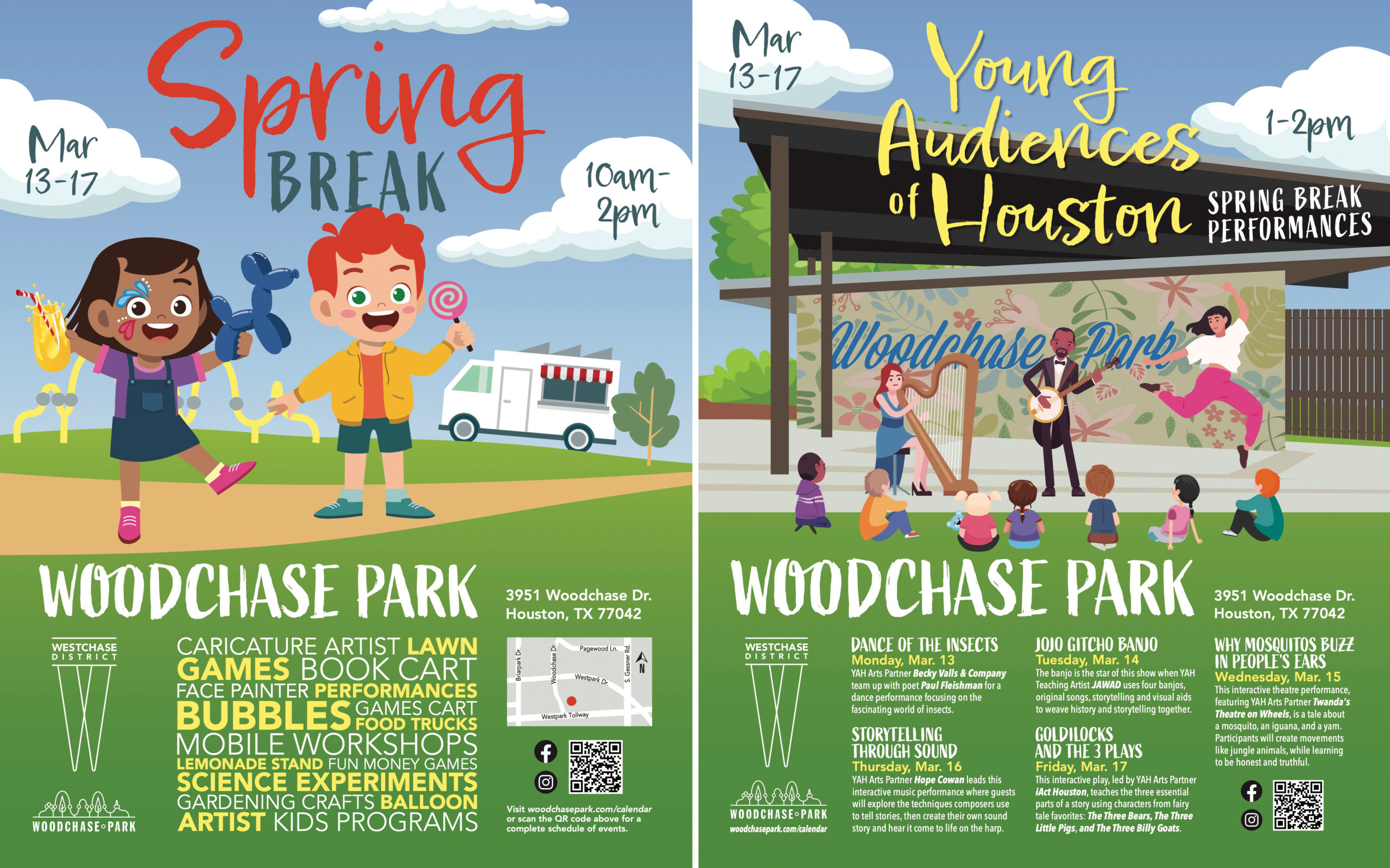 Spring Break Comes to Life at Woodchase Park | Woodchase Park